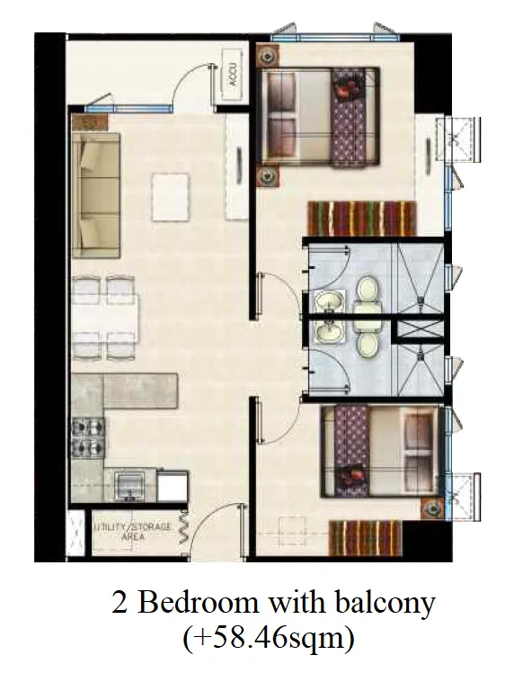 https://manilacondohub-smdc.com/images/properties/shore/unit-layouts/04 - SHORE - 2BR with balcony (+58.46sqm).webp